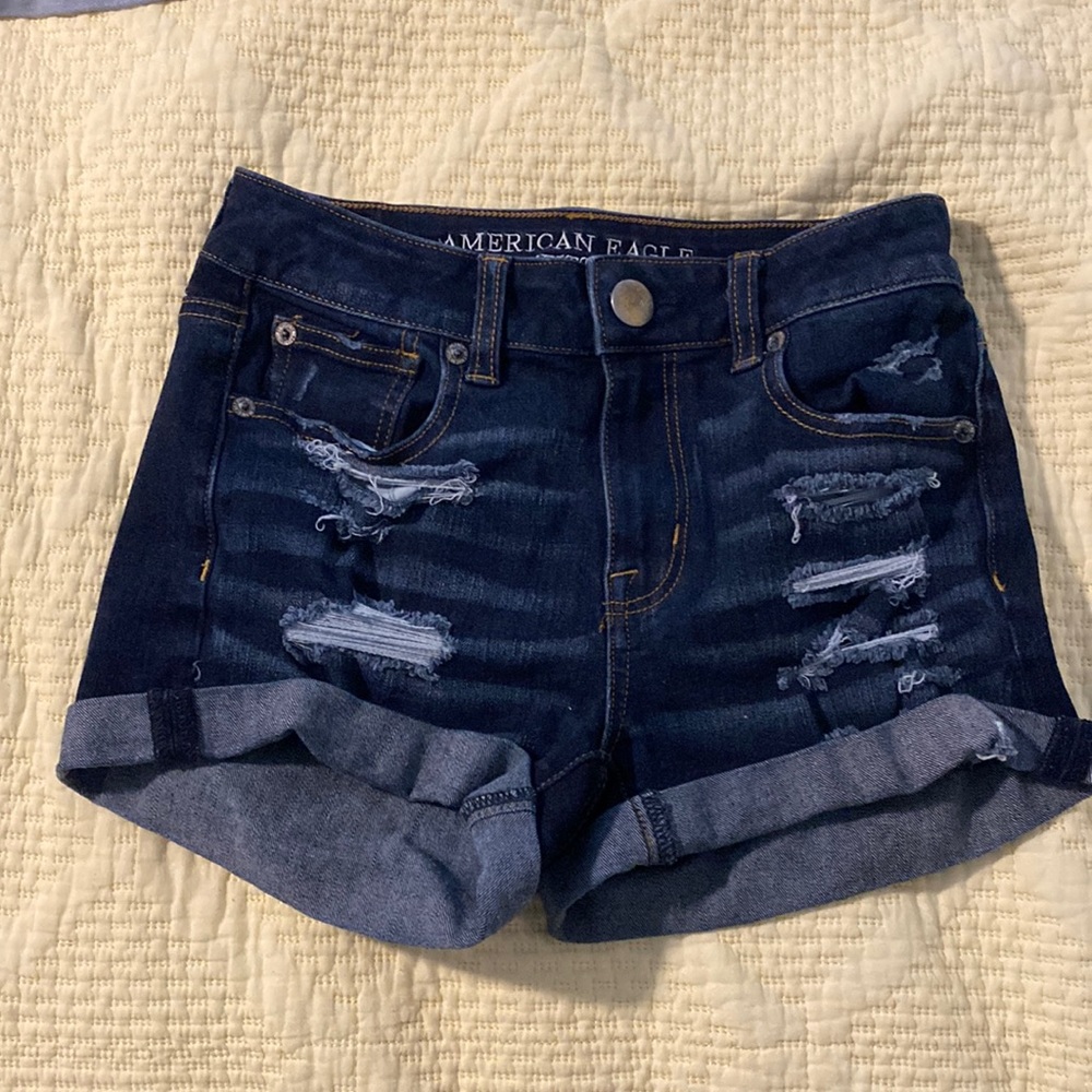 American Eagle Jean shorts size 0